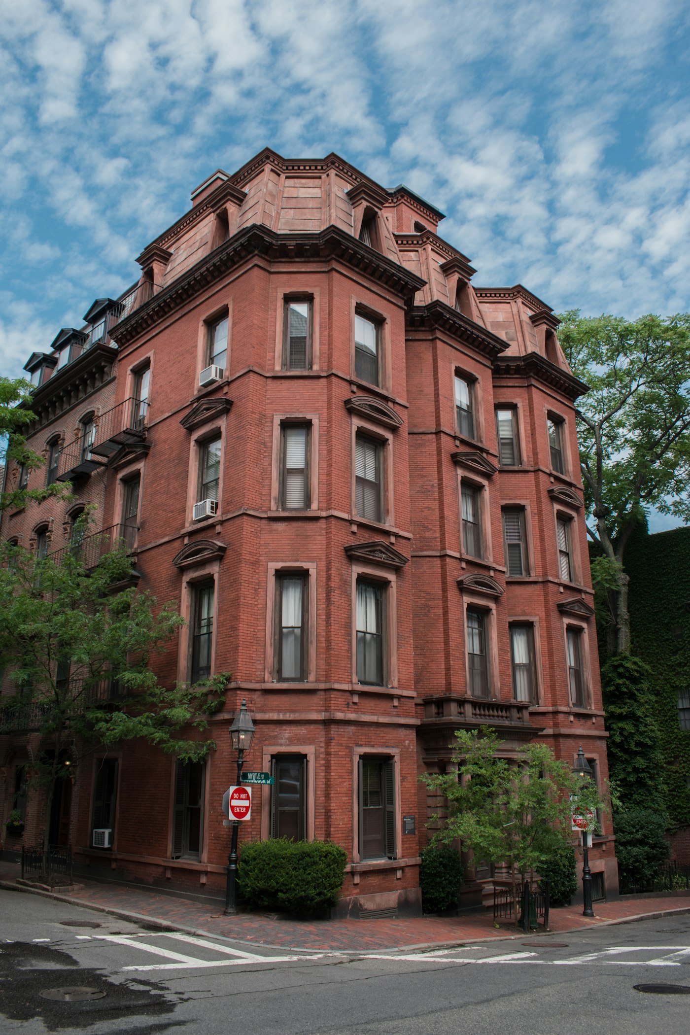 A Boston condominium building